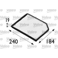 Innenraumfilter VALEO ESSENTIAL VALEO 698173 von Valeo