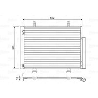 Kondensator, Klimaanlage VALEO 814418 von Valeo