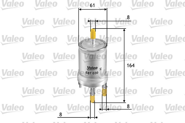 Kraftstofffilter Valeo 587030 von Valeo