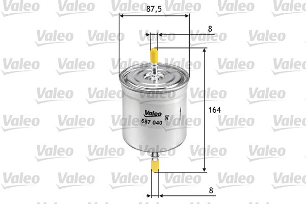 Kraftstofffilter Valeo 587040 von Valeo