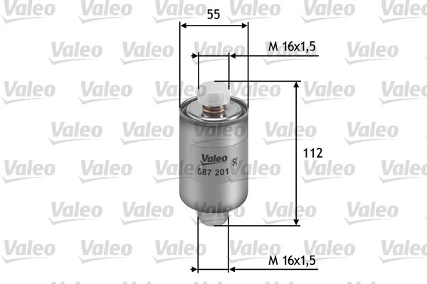 Kraftstofffilter Valeo 587201 von Valeo