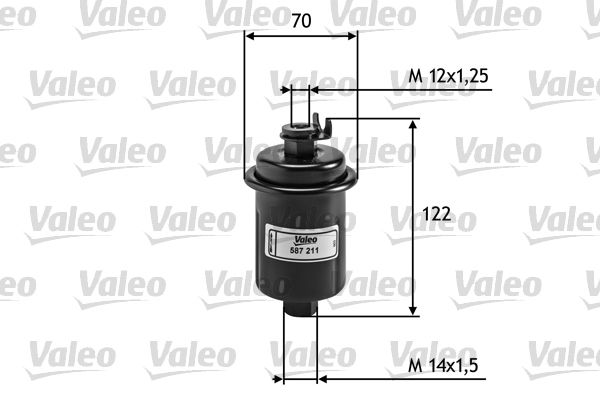 Kraftstofffilter Valeo 587211 von Valeo