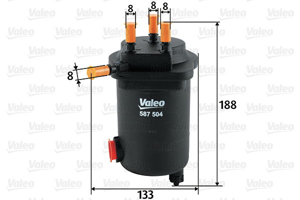 Kraftstofffilter Valeo 587504 von Valeo