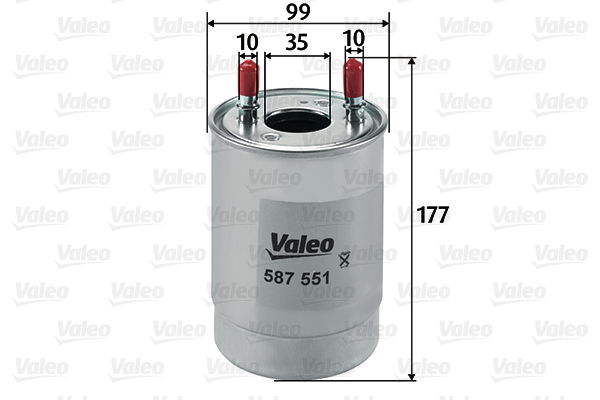 Kraftstofffilter Valeo 587551 von Valeo
