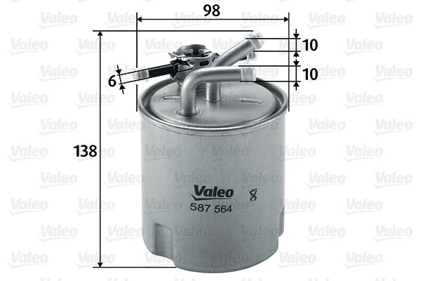 Kraftstofffilter Valeo 587564 von Valeo