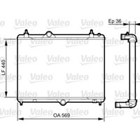 Kühler, Motorkühlung VALEO 735371 von Valeo