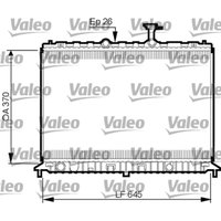 Kühler, Motorkühlung VALEO 735501 von Valeo