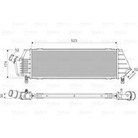 Ladeluftkühler VALEO 818354 von Valeo