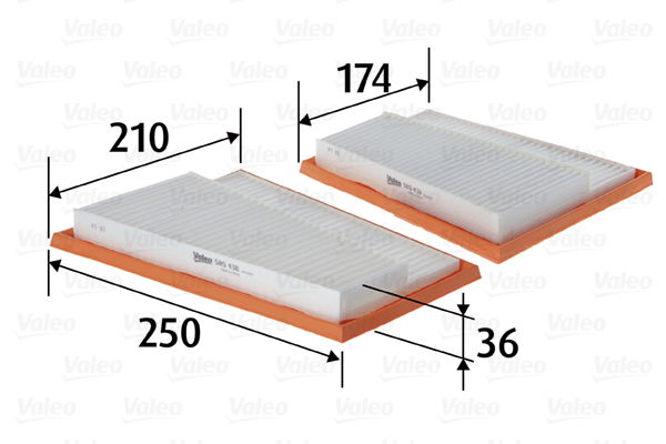 Luftfilter Valeo 585430 von Valeo