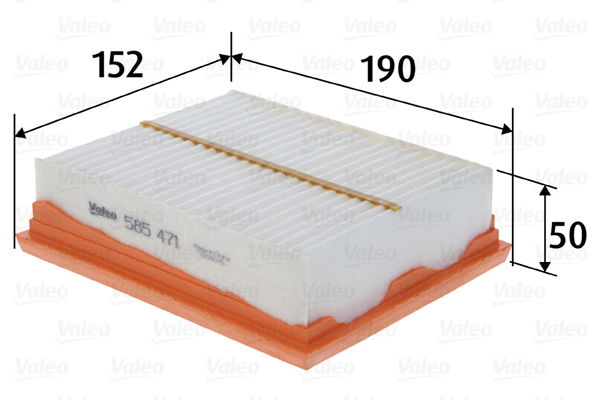 Luftfilter Valeo 585471 von Valeo