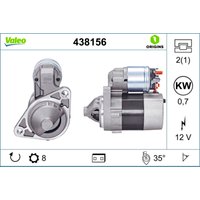 Starter VALEO 438156 von Valeo