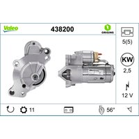 Starter VALEO 438200 von Valeo