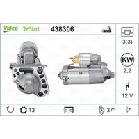 Starter VALEO 438306 von Valeo