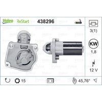 Starter VALEO ORIGINS NEW STOP&START VALEO 438296 von Valeo