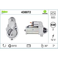 Starter VALEO ORIGINS NEW VALEO 438072 von Valeo