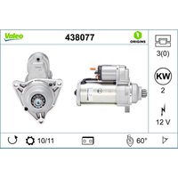 Starter VALEO ORIGINS NEW VALEO 438077 von Valeo