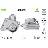 Starter VALEO ORIGINS NEW VALEO 438189 von Valeo