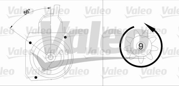 Starter Valeo 436057 von Valeo