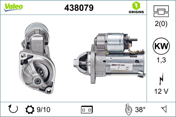 Starter Valeo 438079 von Valeo