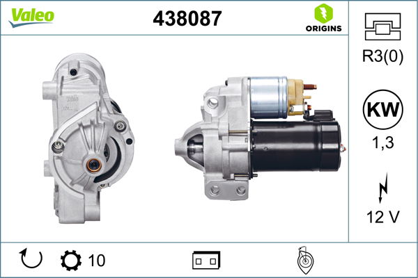 Starter Valeo 438087 von Valeo