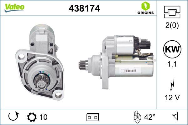 Starter Valeo 438174 von Valeo