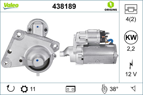 Starter Valeo 438189 von Valeo