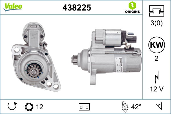 Starter Valeo 438225 von Valeo