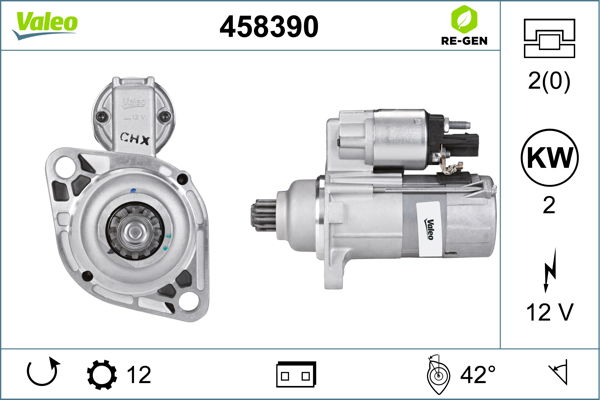 Starter Valeo 458390 von Valeo