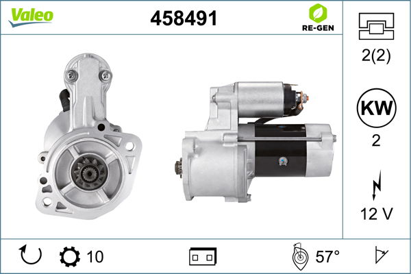 Starter Valeo 458491 von Valeo