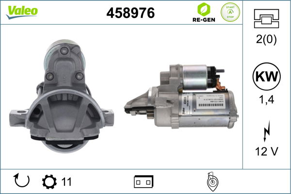 Starter Valeo 458976 von Valeo