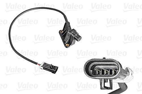 VALEO 253857 Sensor Nockenwellenposition Anzahl der Pins : 3 Plug Type : OVAL Sensortechnik : HALL Mit Kabel : YES Sonde Länge [mm] : 14 7 von Valeo