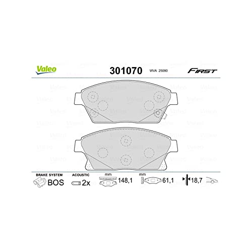 VALEO 301070 Spiel mit 4 Freilaufplatten von Valeo