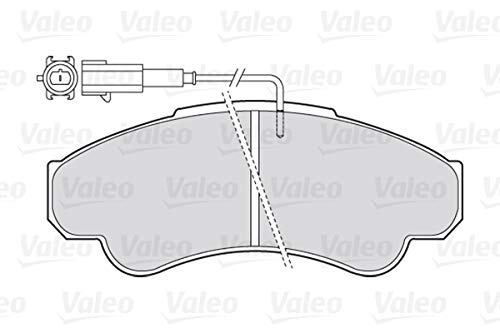 Valeo 301569 Bremsbelagsatz Scheibenfeststellbremse von Valeo