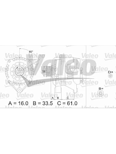 VALEO 436720 Lichtmaschinen von Valeo