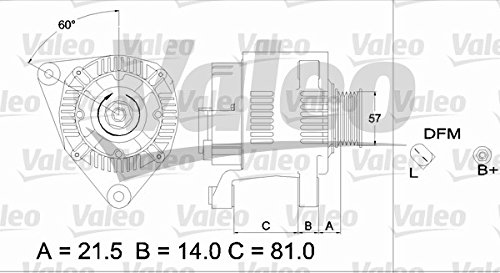 VALEO 437177 Lichtmaschinen von Valeo