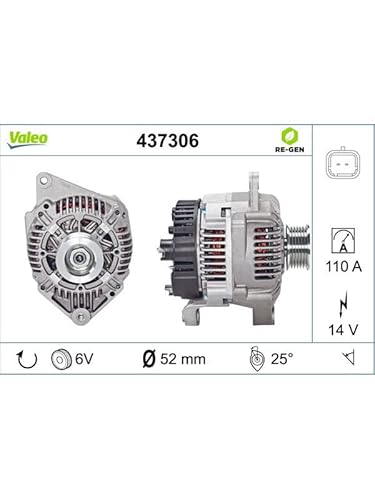 VALEO 437306 Lichtmaschinen von Valeo