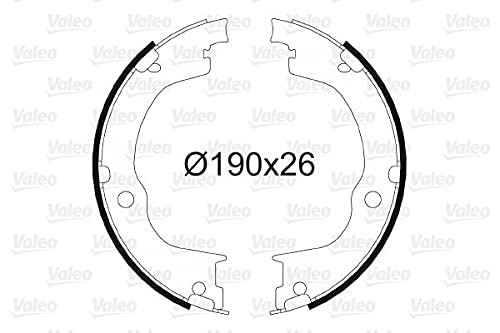 VALEO 564163 Bremsbacken und Zubehör von Valeo