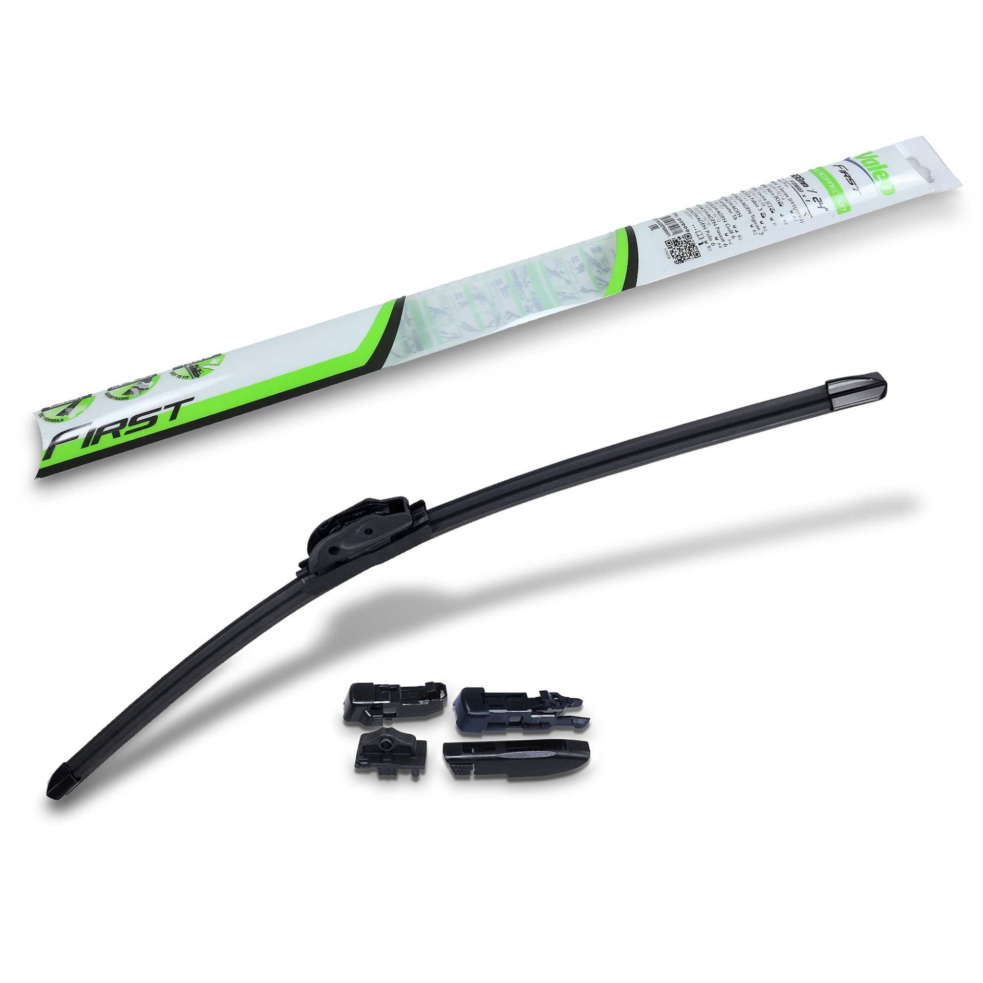 VALEO First Wischer - FM60 Beste Performance mit dem Flachwischerblatt 600mm - Vorne - 1 Wischerblatt - 575008 von Valeo