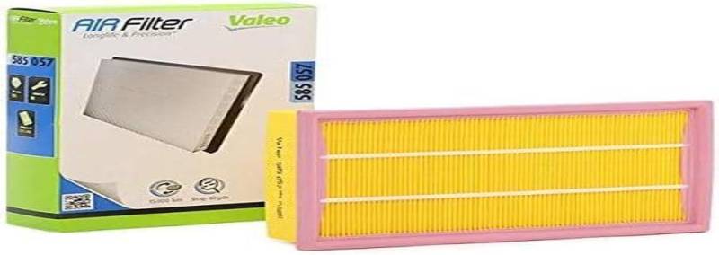 VALEO 585057 Luftfilter Motorfilter Ausgezeichnete Filtrationseigenschaften, Longlife Kapazität, exakt und einfach fit von Valeo