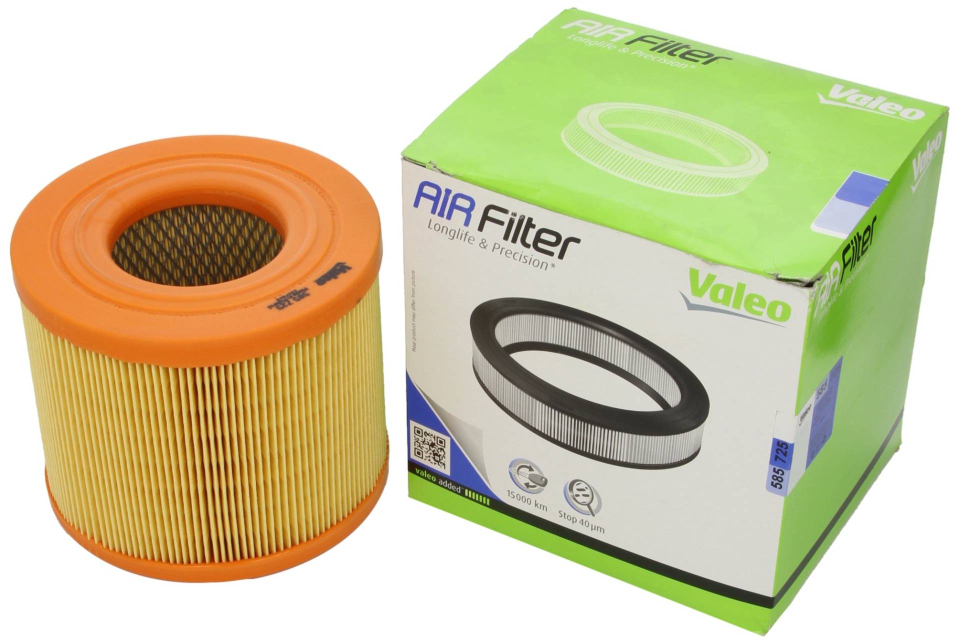 VALEO 585725 Luftfilter Motorfilter Ausgezeichnete Filtrationseigenschaften, Longlife Kapazität, exakt und einfach fit von Valeo