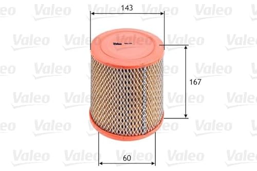 VALEO 585726 Luftfilter Motorfilter Ausgezeichnete Filtrationseigenschaften, Longlife Kapazität, exakt und einfach fit von VALEO