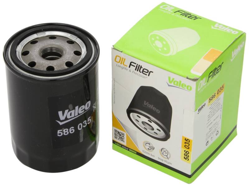 VALEO 586035 Ölfilter Motorfilter Ausgezeichnete Filtrationseigenschaften, Longlife Kapazität, genau und einfach von Valeo