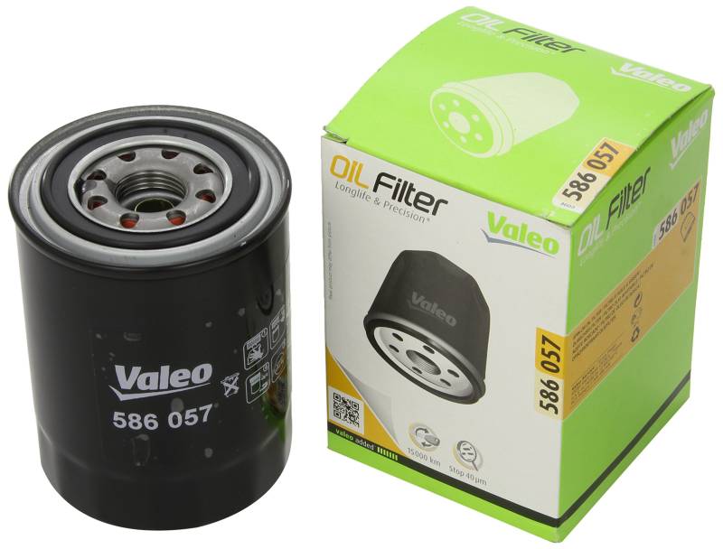 VALEO 586057 Ölfilter Motorfilter Ausgezeichnete Filtrationseigenschaften, Longlife Kapazität, genau und einfach von Valeo