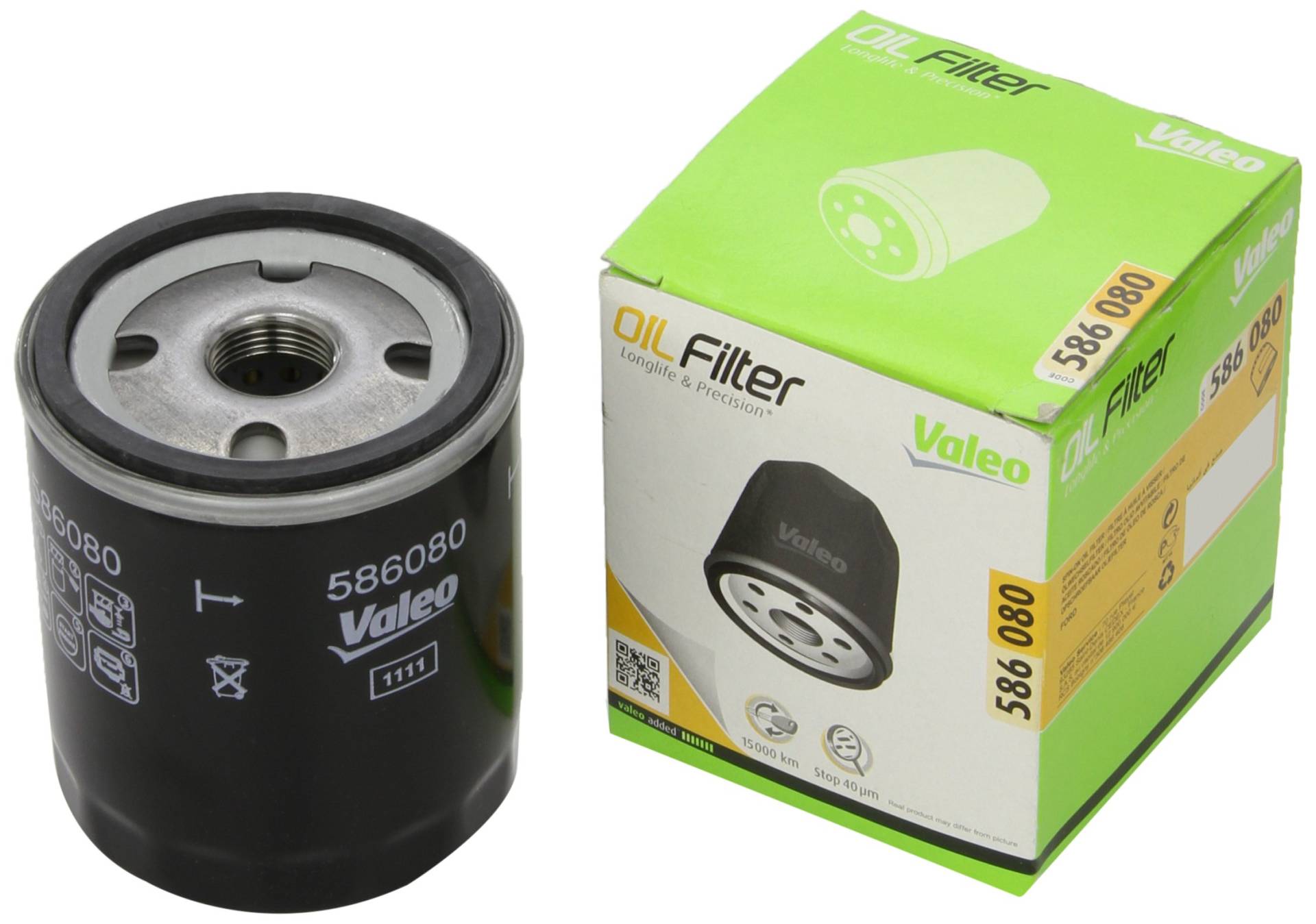 VALEO 586080 Ölfilter Motorfilter Ausgezeichnete Filtrationseigenschaften, Longlife Kapazität, genau und einfach von Valeo