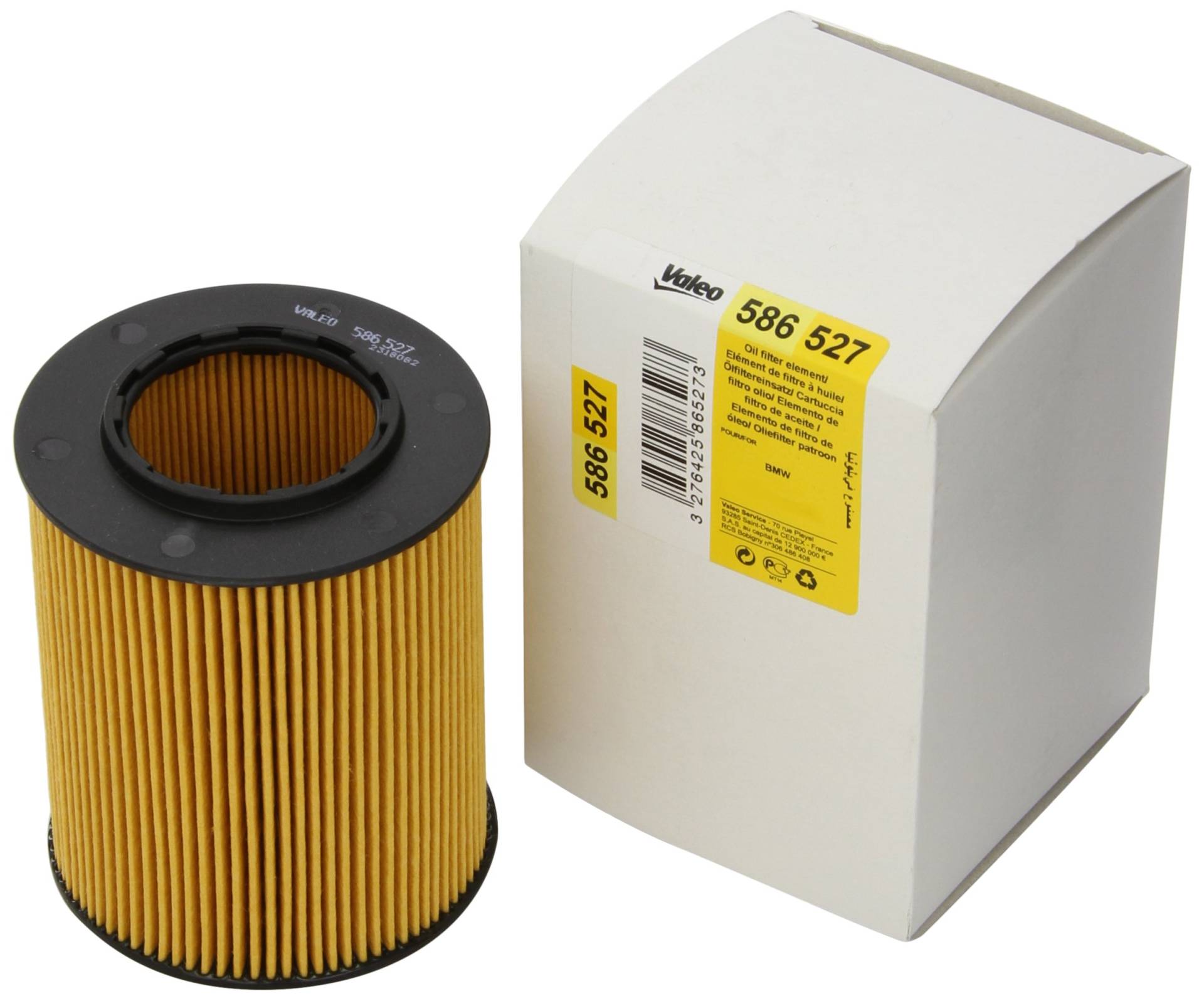 Valeo 586527 Ölfilter Motorfilter Ausgezeichnete Filtrationseigenschaften, Longlife Kapazität, genau und einfach von Valeo