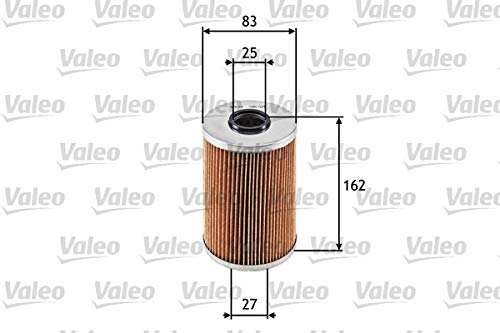 VALEO 586571 Ölfilter Motorfilter Ausgezeichnete Filtrationseigenschaften, Longlife Kapazität, genau und einfach von Valeo