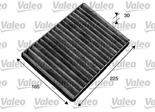 VALEO 715582 Filter, Innenraumluft PROTECT Pollenfilter mit Aktivkohle Schutz vor Pollen, Staub, Bakterien, Gasen und unangenehmen Gerüchen von Valeo