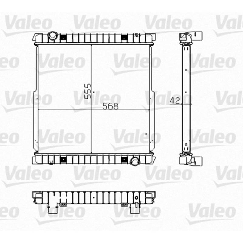 VALEO 734872 Kühler, Motorkühlung von Valeo