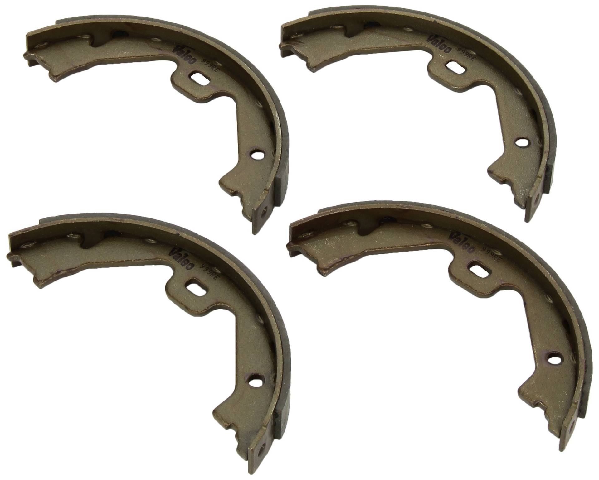 VALEO BRAKE SYSTEMS Bremsbacken-Set 564028, Einbaulage: Hinterachse, verkauft von 4, Bremssystem: TEVES von Valeo