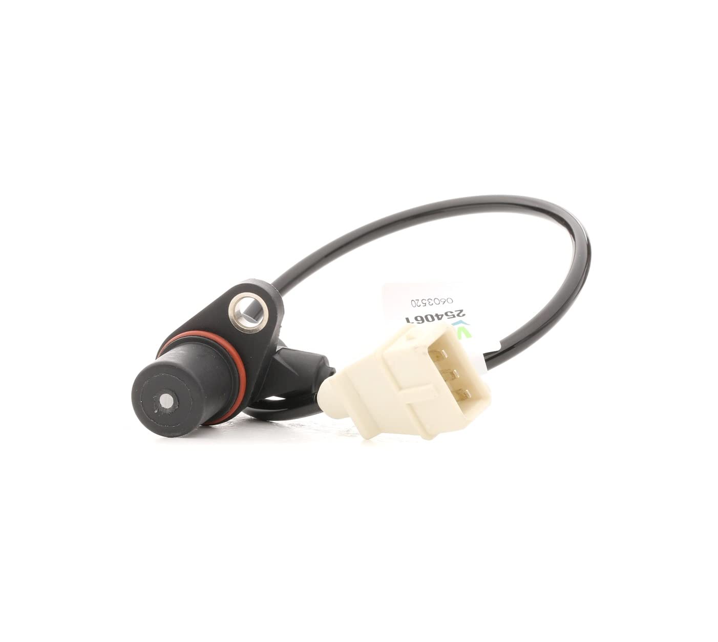 VALEO 254061 Impulsgeber Kurbelwelle Anzahl der Pins : 3 Plug Type : ANGULAR Mit Kabel : YES Sondenlänge [mm] : 24 Sensortechnik : INDUCTIVE von Valeo